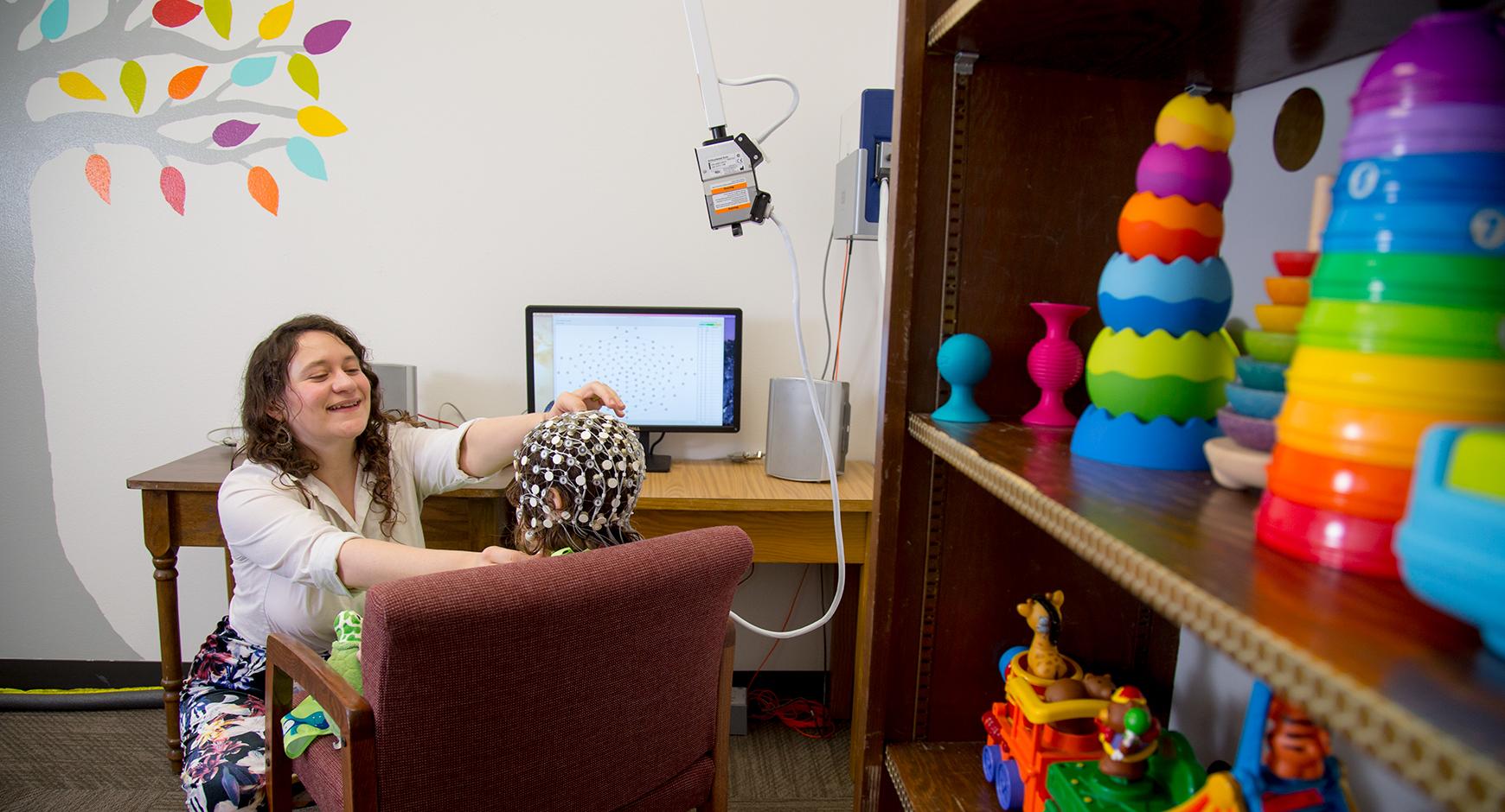 Brain and Language Lab in the Department of Special Education